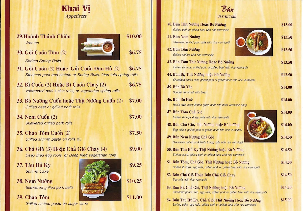 Phở Lú Menu - Image 3